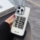 Rap Playboi Carti Phone Case For O-Opium iPhone 17 16e 16 15 14 13 12 11 mini Pro Max X XR XSMAX 8 7 Air Plus Transparent Cover