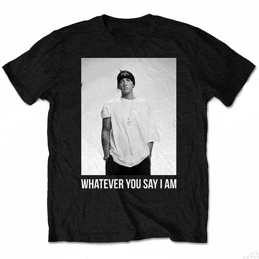 Famous Rapper Eminem T Shirt Men Fashion T-shirts TKids Hip Hop Tops Tees Women Tshirt Rock Camisetas Boy Tees 71800