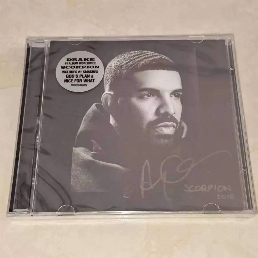 CD 'Scorpion' is the fifth studio album by Canadian rapper Drake, and it is also a double album, released on June 29, 2018.