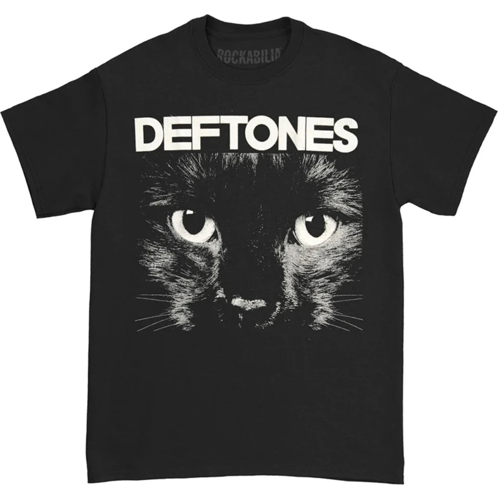 2026 Deftones Singer Band T Shirt Men Women Hip Hop Rock Unisex Short-sleeved Retro Street Y2K Casual Fashion Tops Clothing