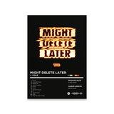 Rapper Album Cover Retro Poster Music Canvas Wall Art Print Mural Home Decor Music Lover Gift