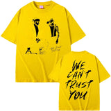 Rapper Future & Metro Boomin 2024 New Hip Hop Album We Don't Trust You Graphic T-shirt Men Women Casual O-collar Oversized Tees