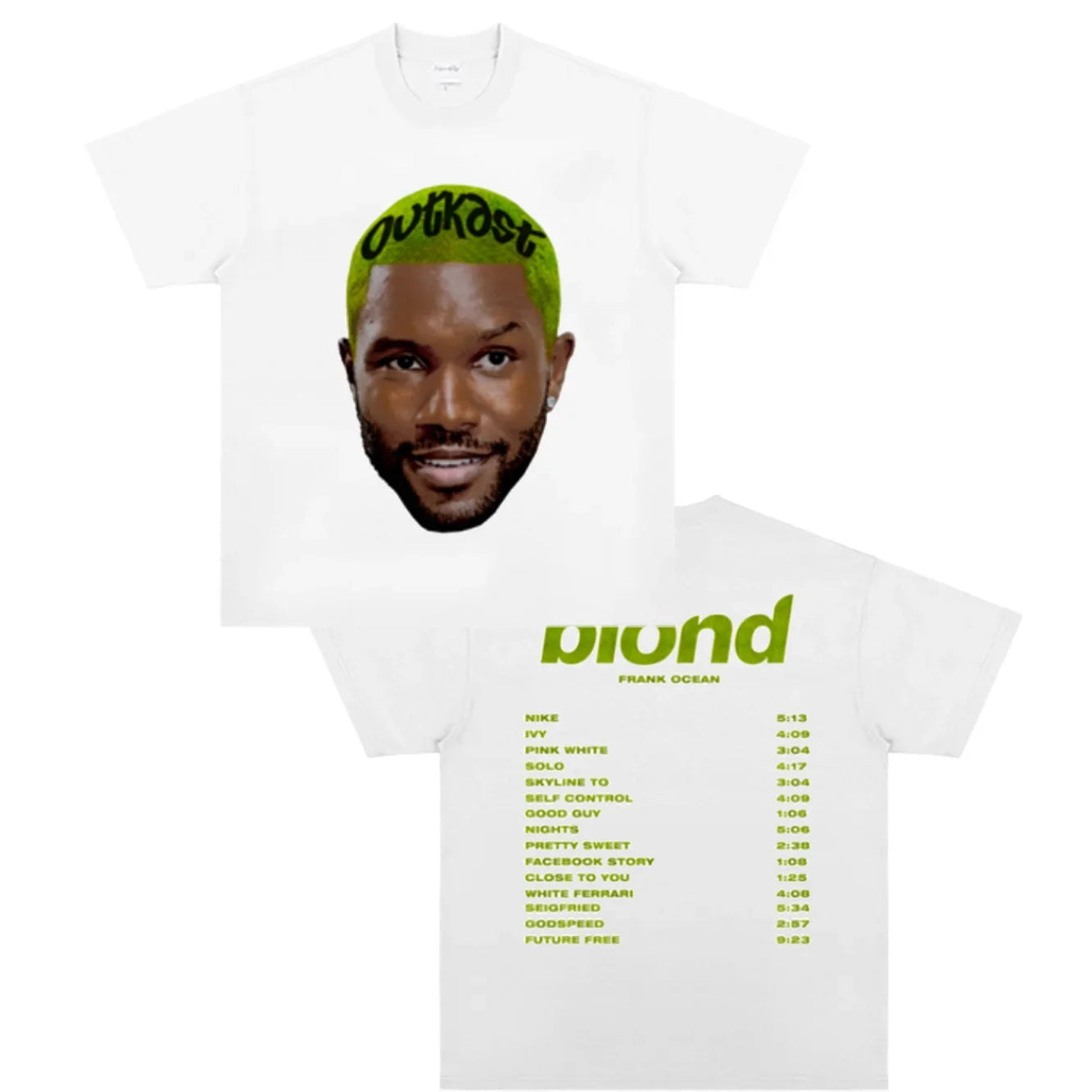2025 Frank Ocean Rapper Hip Hop Blond Short Sleeve T-Shirt Men Cotton Streetwear Summer Women Fashion T Shirt Clothing Fans Gift