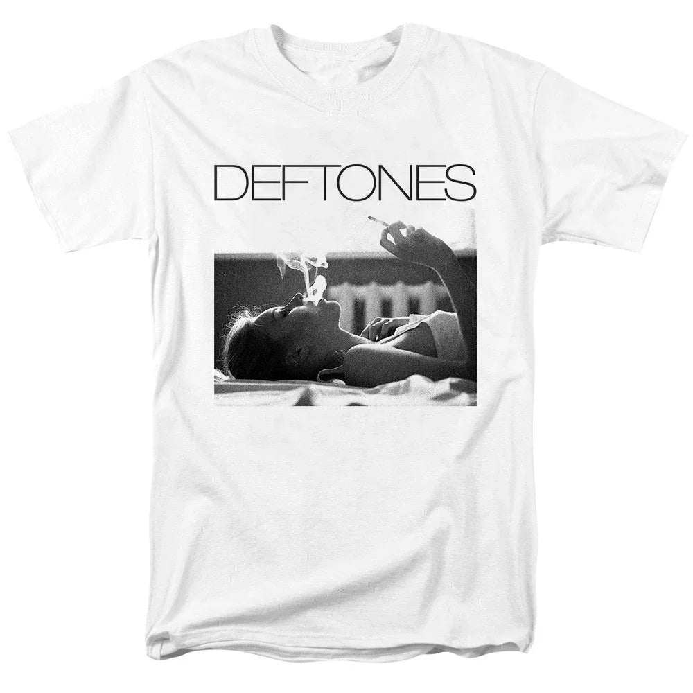 2026 Deftones Singer Band T Shirt Men Women Hip Hop Rock Unisex Short-sleeved Retro Street Y2K Casual Fashion Tops Clothing