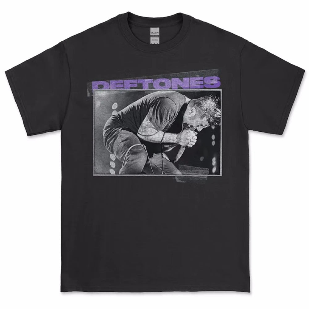 2026 Deftones Singer Band T Shirt Men Women Hip Hop Rock Unisex Short-sleeved Retro Street Y2K Casual Fashion Tops Clothing