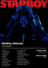 The Weeknd Hip Hop Music Star Poster Retro Rapper Aesthetic Office Modern Prints Canvas Wall Art Pictures Home Living Room Decor