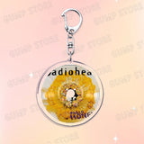 Popular Music CD Keychain for Accessories Singer Classic Album Cover Keyring Jewelry Fans Friends Gifts
