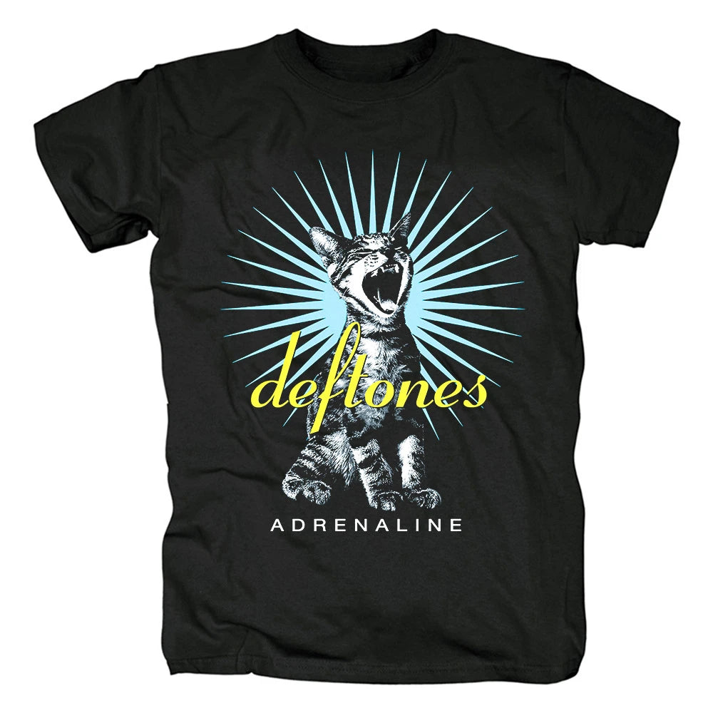 2026 Deftones Singer Band T Shirt Men Women Hip Hop Rock Unisex Short-sleeved Retro Street Y2K Casual Fashion Tops Clothing