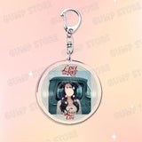 Popular Music CD Keychain for Accessories Singer Classic Album Cover Keyring Jewelry Fans Friends Gifts