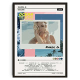 The Creator Frank Blonde Album Poster Hip Hop Rapper Singer Star Aesthetics Music Cover Wall Art Canvas Painting Cafe Home Room