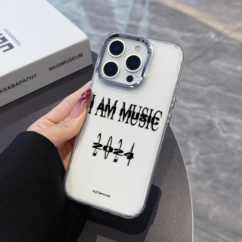 Rap Playboi Carti Phone Case For O-Opium iPhone 17 16e 16 15 14 13 12 11 mini Pro Max X XR XSMAX 8 7 Air Plus Transparent Cover