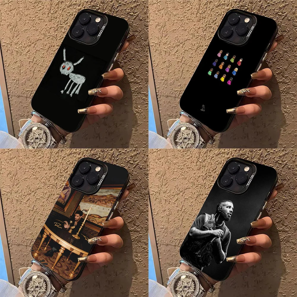 Drake O-OvO OWL Phone Case  Phone Case For iPhone 14 16 15 11 12 13 Pro Max Mini Plus Shockproof Cover