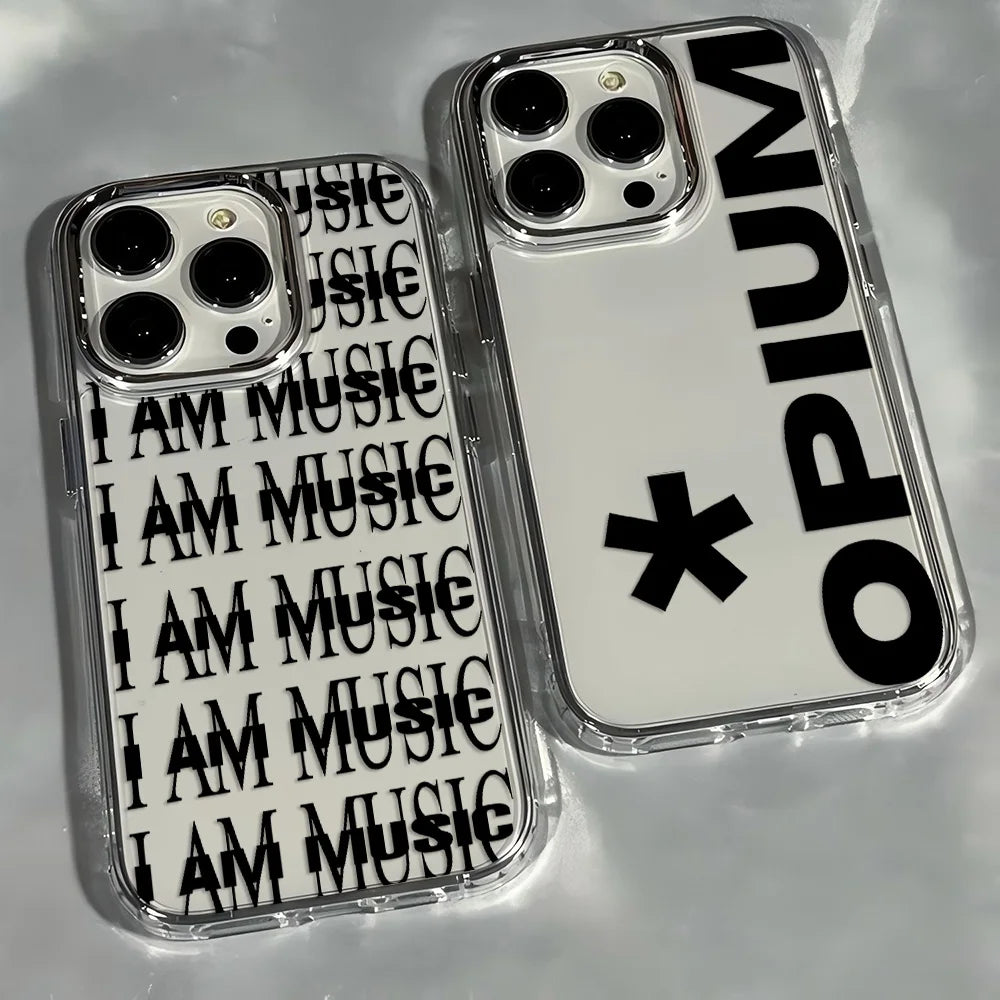 Rap Playboi Carti Phone Case For O-Opium iPhone 17 16e 16 15 14 13 12 11 mini Pro Max X XR XSMAX 8 7 Air Plus Transparent Cover