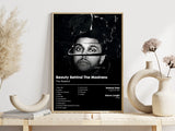 The Weeknd Hip Hop Music Star Poster Retro Rapper Aesthetic Office Modern Prints Canvas Wall Art Pictures Home Living Room Decor