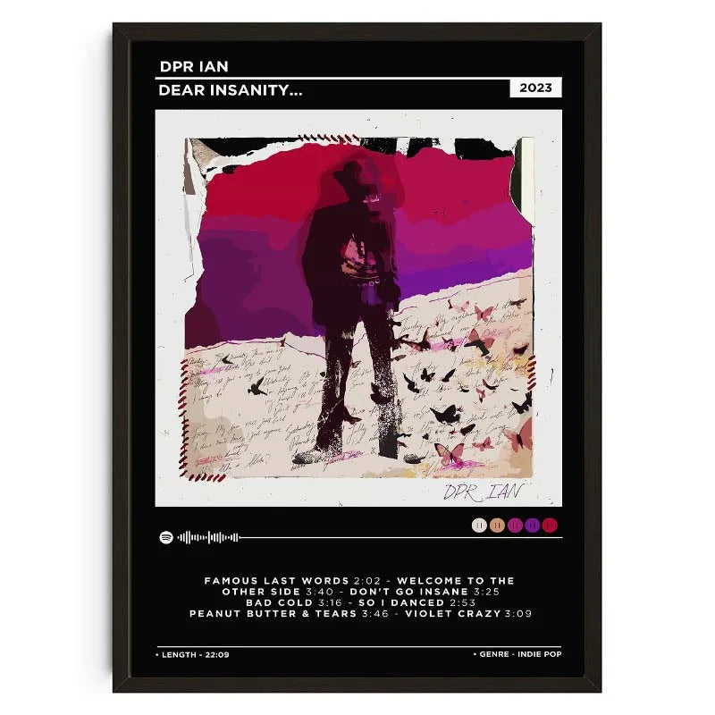 The Creator Frank Blonde Album Poster Hip Hop Rapper Singer Star Aesthetics Music Cover Wall Art Canvas Painting Cafe Home Room