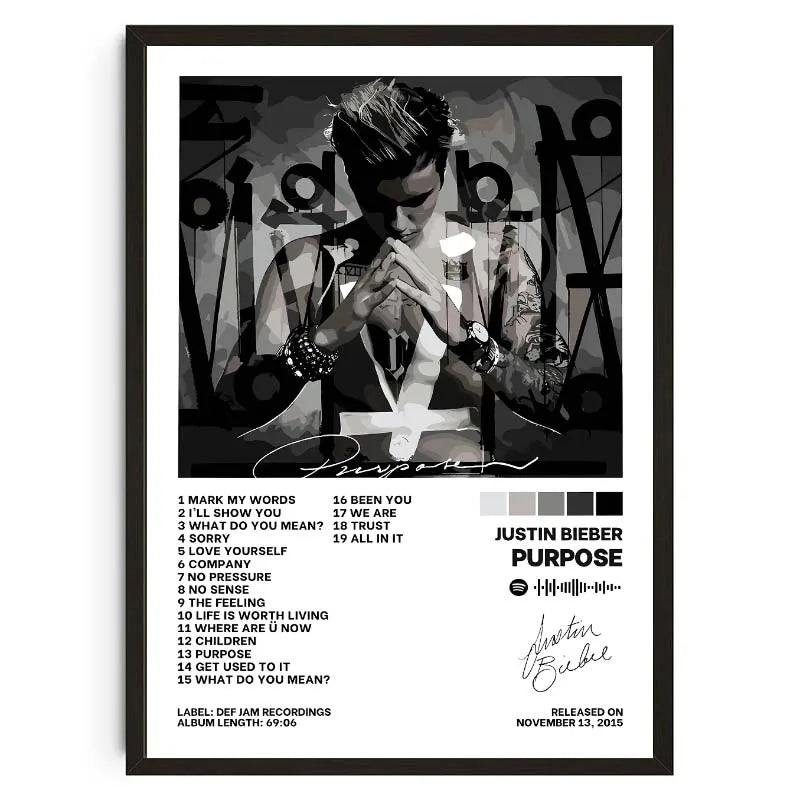 The Creator Frank Blonde Album Poster Hip Hop Rapper Singer Star Aesthetics Music Cover Wall Art Canvas Painting Cafe Home Room