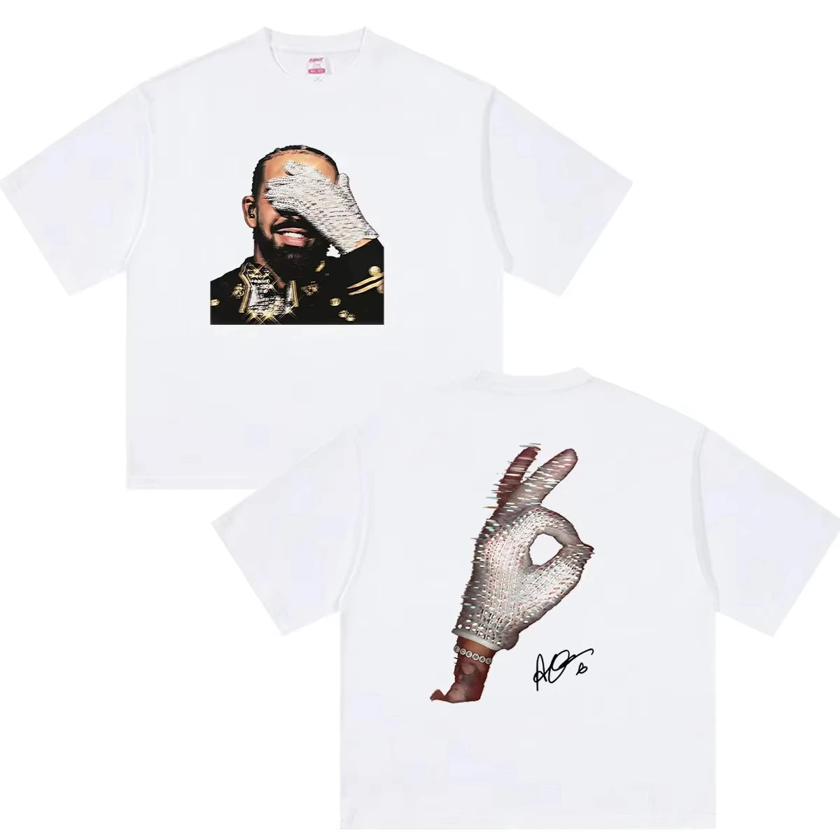Rapper Drake ICEMAN Album 2026 Graphic T Shirts Men's Gothic Hip Hop Clothing T-shirt Vintage Fashion Oversized Cotton Tee