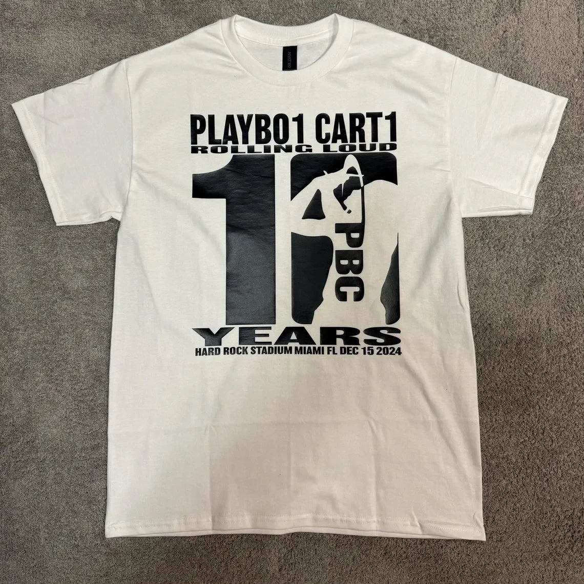 Hip Hop Men Crew Neck Top Vintage Playboi Carti Shirt Playboi Carti Tshirt Playboi Carti T-shirt Merch Tour Hip Hop Rap Tee
