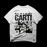Hip Hop Men Crew Neck Top Vintage Playboi Carti Shirt Playboi Carti Tshirt Playboi Carti T-shirt Merch Tour Hip Hop Rap Tee