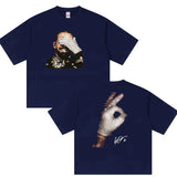 Rapper Drake ICEMAN Album 2026 Graphic T Shirts Men's Gothic Hip Hop Clothing T-shirt Vintage Fashion Oversized Cotton Tee