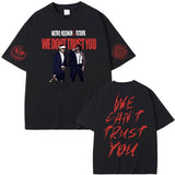 Rapper Future & Metro Boomin 2024 New Hip Hop Album We Don't Trust You Graphic T-shirt Men Women Casual O-collar Oversized Tees