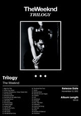 The Weeknd Hip Hop Music Star Poster Retro Rapper Aesthetic Office Modern Prints Canvas Wall Art Pictures Home Living Room Decor