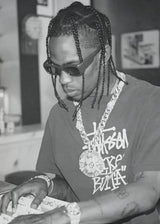 Hip Hop Rapper Singer T-Travis-SScott Music Album Cover Posters Prints Canvas Printing Wall Art Picture for Room Home Decor Gift