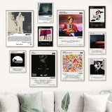 The Creator Frank Blonde Album Poster Hip Hop Rapper Singer Star Aesthetics Music Cover Wall Art Canvas Painting Cafe Home Room