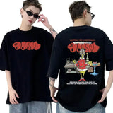 Rapper Mf Doom Graphic T Shirt Madvillainy Metal Music Album T-shirt Men Women Punk Vintage Tshirt Streetwear