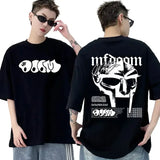 Rapper Mf Doom Graphic T Shirt Madvillainy Metal Music Album T-shirt Men Women Punk Vintage Tshirt Streetwear