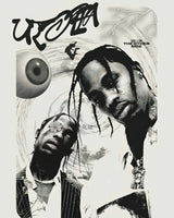Hip Hop Rapper Singer T-Travis-SScott Music Album Cover Posters Prints Canvas Printing Wall Art Picture for Room Home Decor Gift