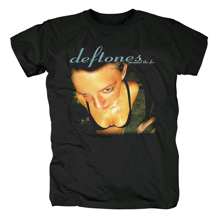2026 Deftones Singer Band T Shirt Men Women Hip Hop Rock Unisex Short-sleeved Retro Street Y2K Casual Fashion Tops Clothing