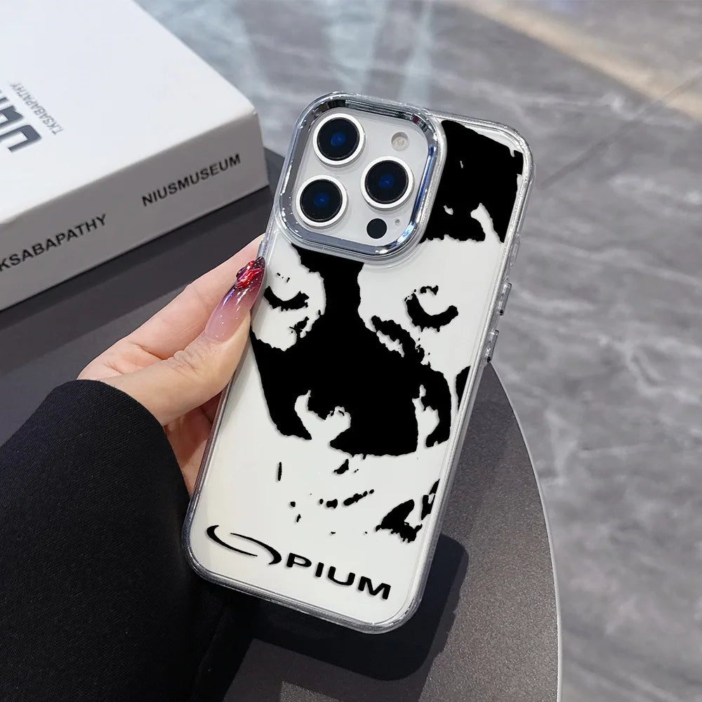 Rap Playboi Carti Phone Case For O-Opium iPhone 17 16e 16 15 14 13 12 11 mini Pro Max X XR XSMAX 8 7 Air Plus Transparent Cover