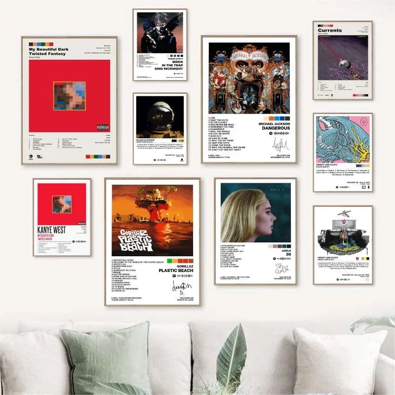The Creator Frank Blonde Album Poster Hip Hop Rapper Singer Star Aesthetics Music Cover Wall Art Canvas Painting Cafe Home Room
