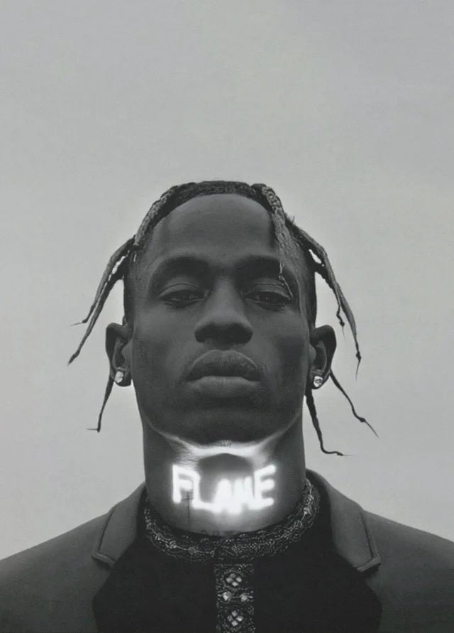 Hip Hop Rapper Singer T-Travis-SScott Music Album Cover Posters Prints Canvas Printing Wall Art Picture for Room Home Decor Gift