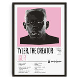 The Creator Frank Blonde Album Poster Hip Hop Rapper Singer Star Aesthetics Music Cover Wall Art Canvas Painting Cafe Home Room
