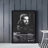Rapper Album Cover Retro Poster Music Canvas Wall Art Print Mural Home Decor Music Lover Gift