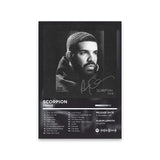 Rapper Album Cover Retro Poster Music Canvas Wall Art Print Mural Home Decor Music Lover Gift