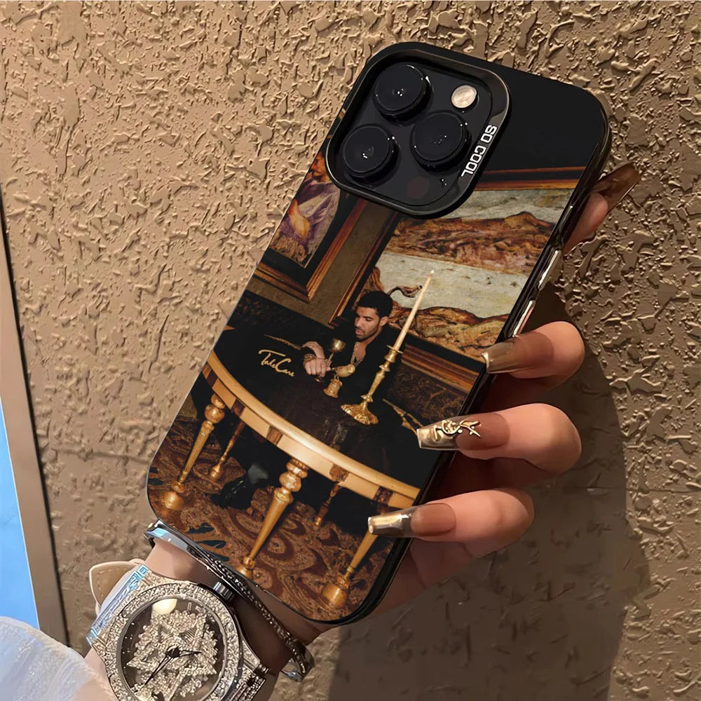 Drake O-OvO OWL Phone Case  Phone Case For iPhone 14 16 15 11 12 13 Pro Max Mini Plus Shockproof Cover