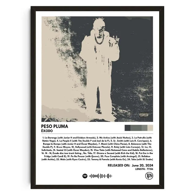 The Creator Frank Blonde Album Poster Hip Hop Rapper Singer Star Aesthetics Music Cover Wall Art Canvas Painting Cafe Home Room