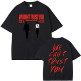 Rapper Future & Metro Boomin 2024 New Hip Hop Album We Don't Trust You Graphic T-shirt Men Women Casual O-collar Oversized Tees